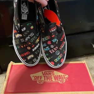 Rainbow Vans Slip-on shoes in 9.5 women’s